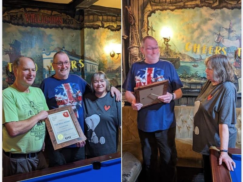 30 continuous years in Good Beer Guide presentation. (Award). Published on 18-11-2023