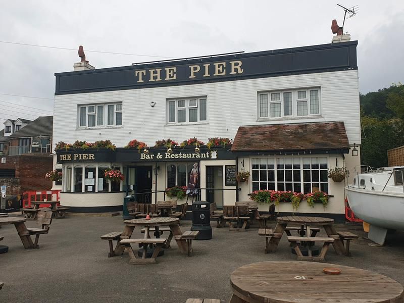 The Pier exterior from street. (Pub, External, Key). Published on 11-01-2022