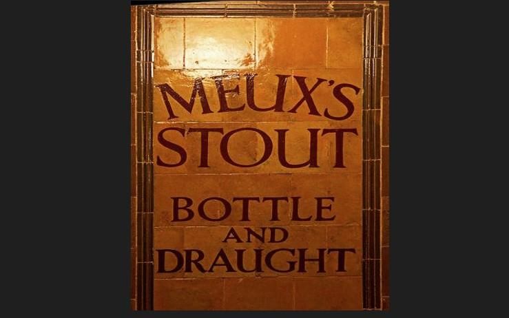 Meux's Stout tiling on frontage. (Pub, External). Published on 25-07-2023