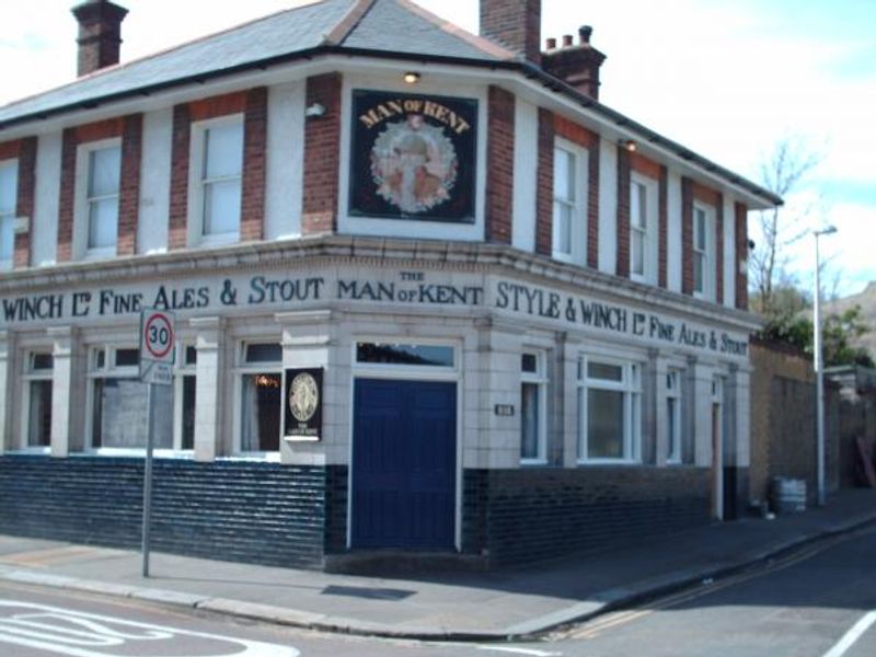 Street frontage with old Style & Winch tiling. (Pub, External, Key). Published on 13-05-2014