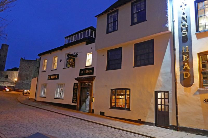Pub frontage from street. (Pub, External, Key). Published on 07-01-2022