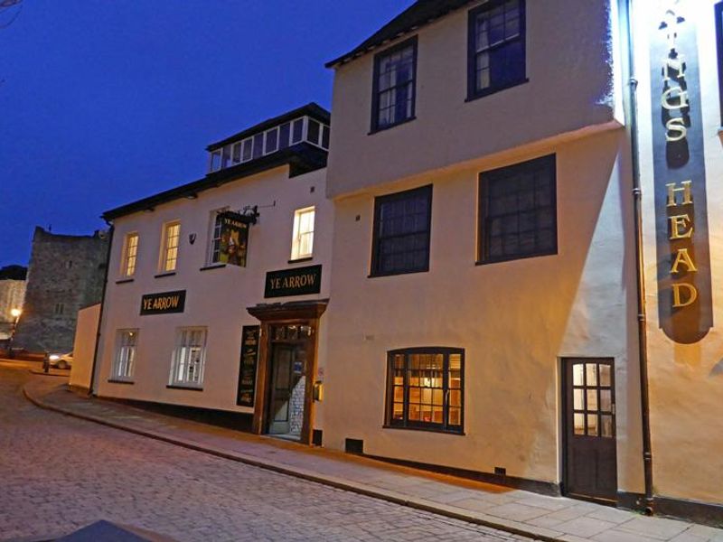 Pub frontage from street. (Pub, External, Key). Published on 07-01-2022