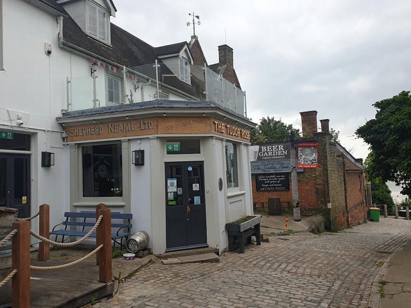 Exterior from left hand side. (Pub, External, Key). Published on 11-01-2022