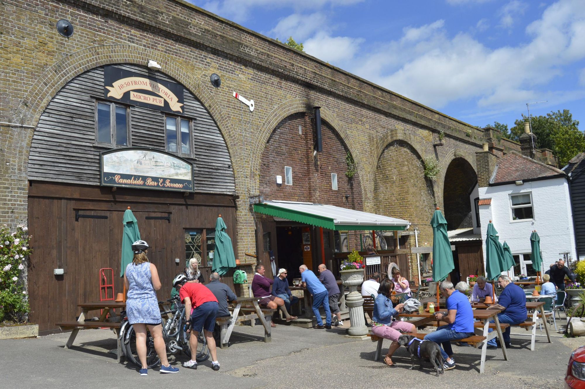 Pub frontage from garden. (Pub, External, Key). Published on 17-06-2018