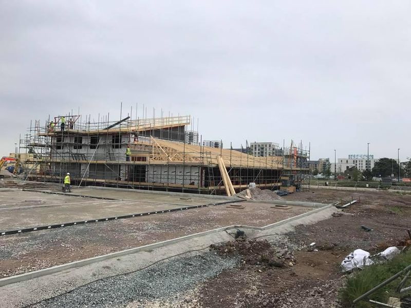 Being built. (Pub, External). Published on 31-07-2017 