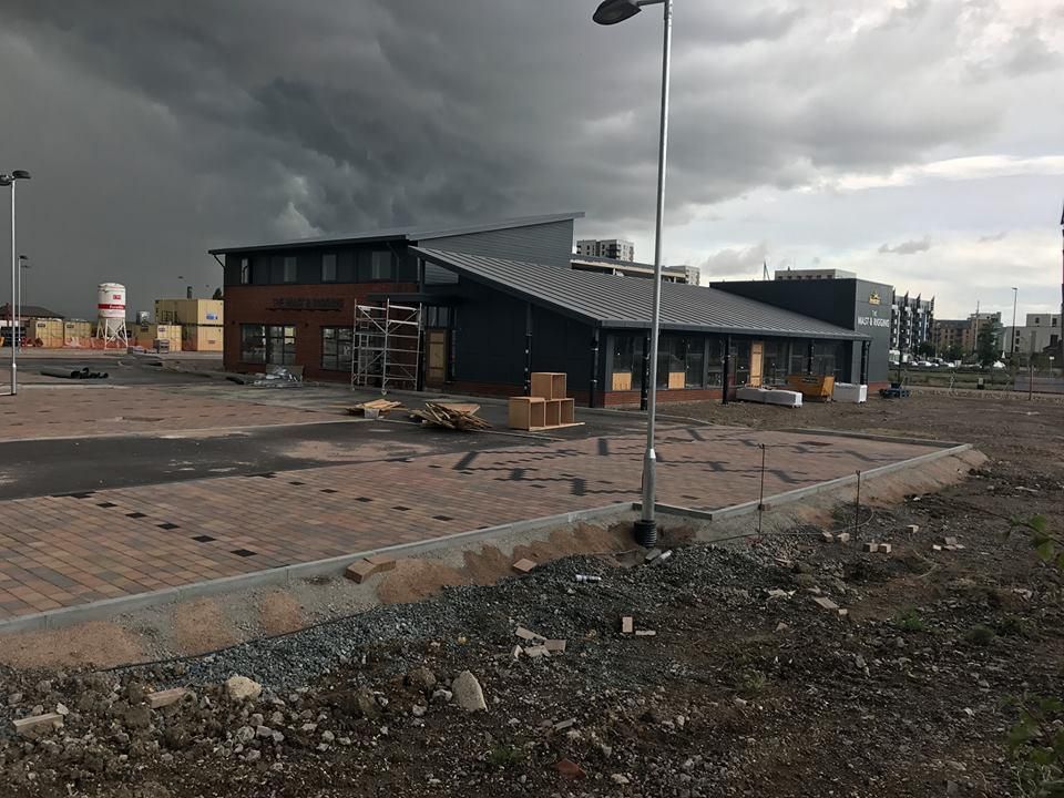 Being built. (Pub, External). Published on 31-07-2017