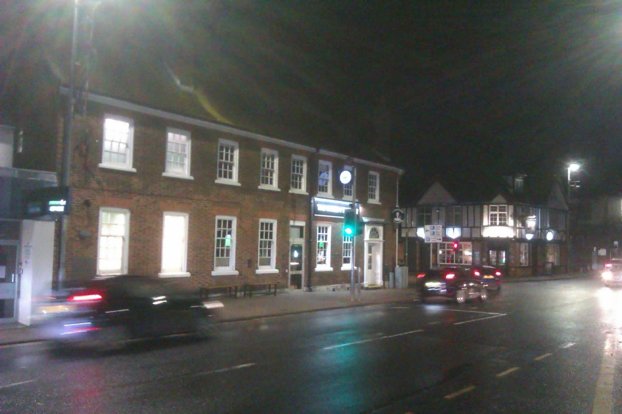 Outside at night. (Pub, External). Published on 24-11-2022