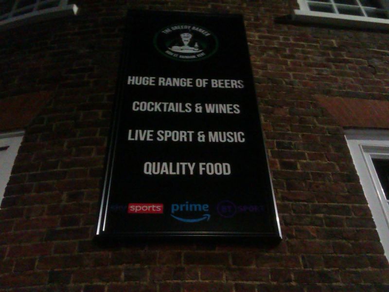 An outside all sign welcome. (External, Sign). Published on 24-11-2022