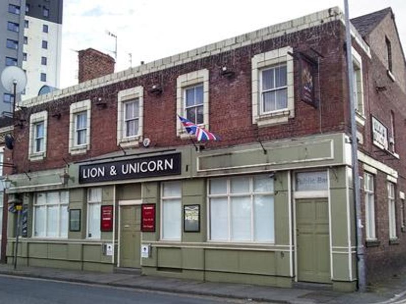 Lion and Unicorn. (Pub, External, Key). Published on 25-03-2021