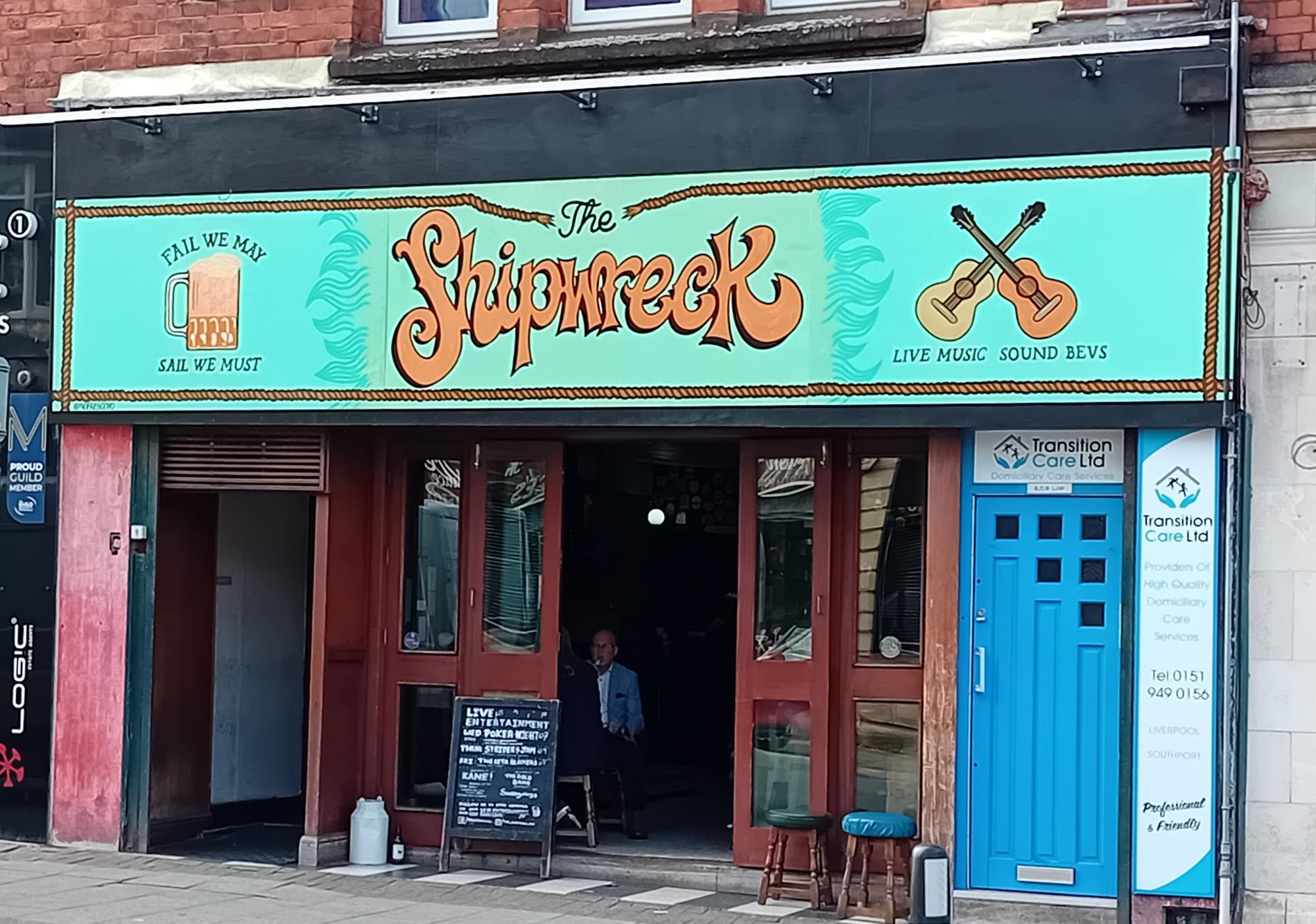 The Shipwreck Bar. (Pub, External, Sign, Key). Published on 26-06-2025