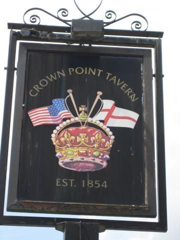 Crown Point pub sign. (Sign). Published on 27-12-2013