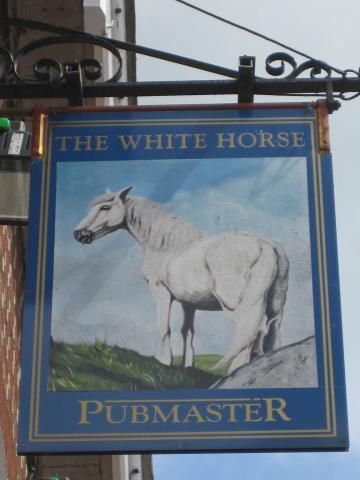White Horse pub sign. (Sign). Published on 27-12-2013