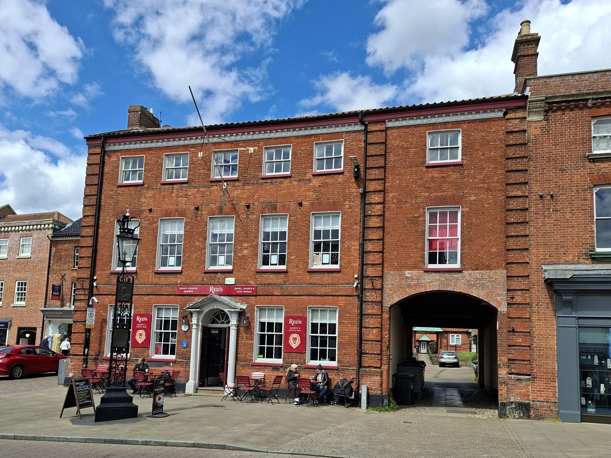 Reds at Fakenham. (Pub, External, Key). Published on 01-05-2026