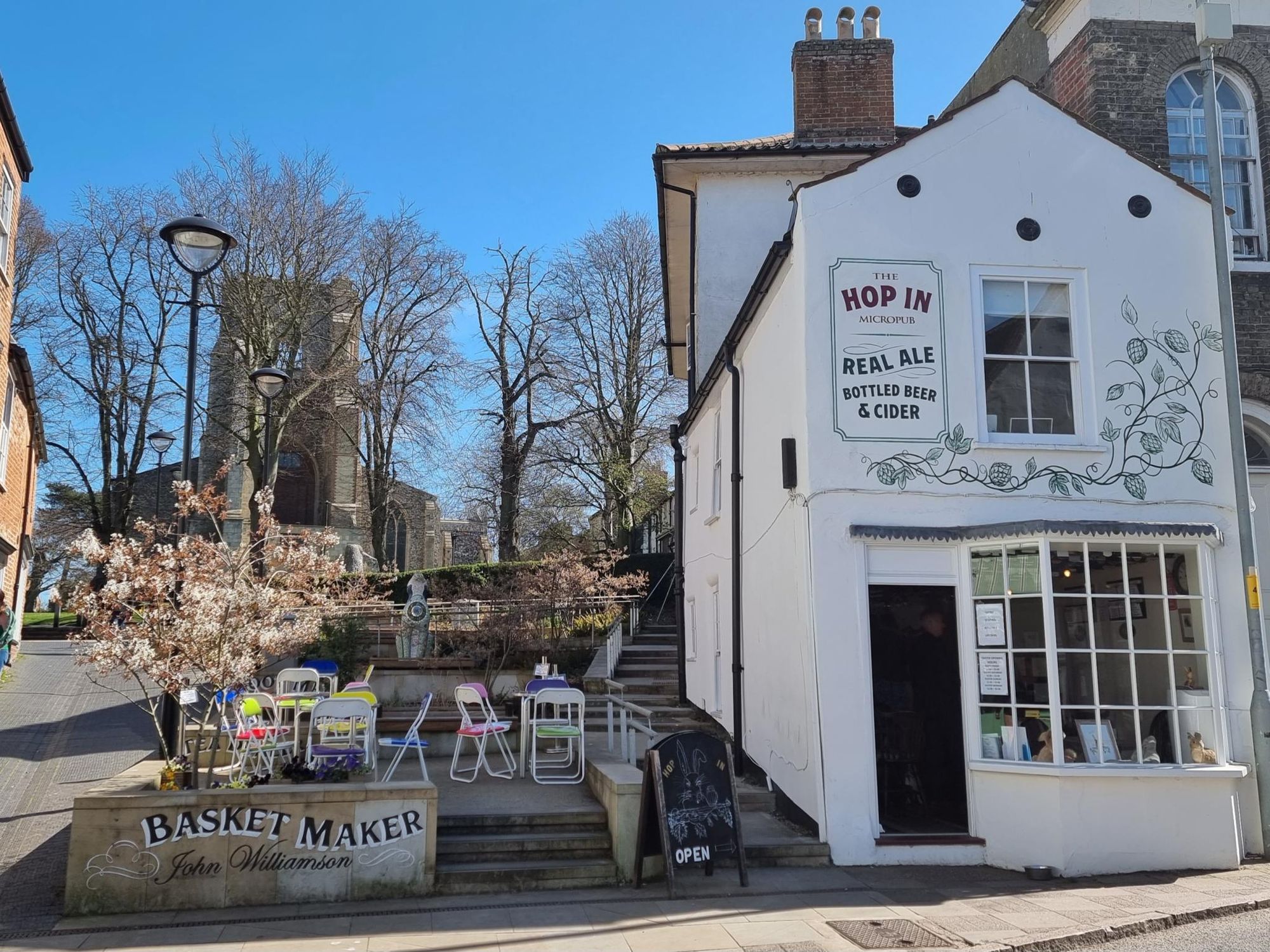 Hop In, North Walsham. (Pub, External, Key). Published on 01-04-2025