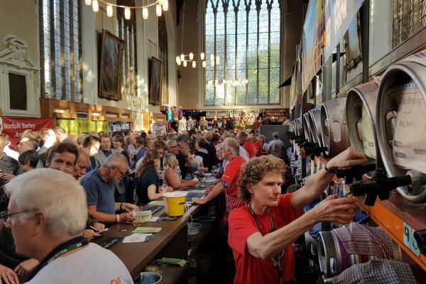 Norwich Beer Festival at The Halls, Norwich. (Festival, Key). Published on 01-10-2019