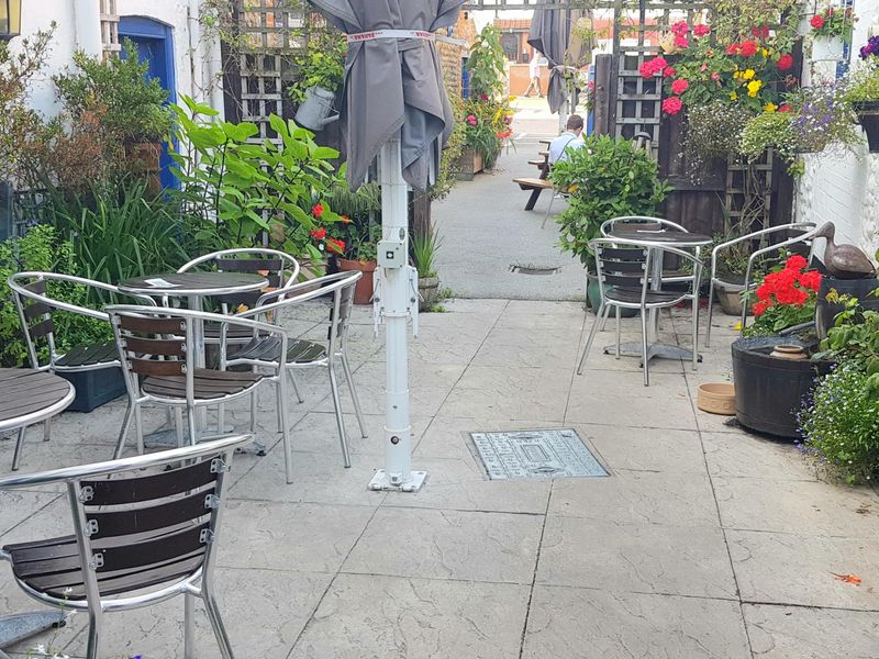 White Horse at Cromer. (Garden). Published on 01-09-2021 