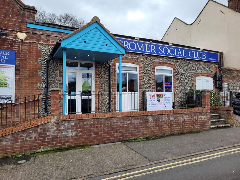 Cromer Social Club. (Pub, External, Key). Published on 01-12-2023 