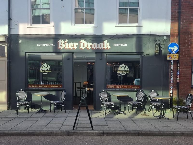 Bier Draak in Norwich. (Pub, External, Key). Published on 01-03-2025