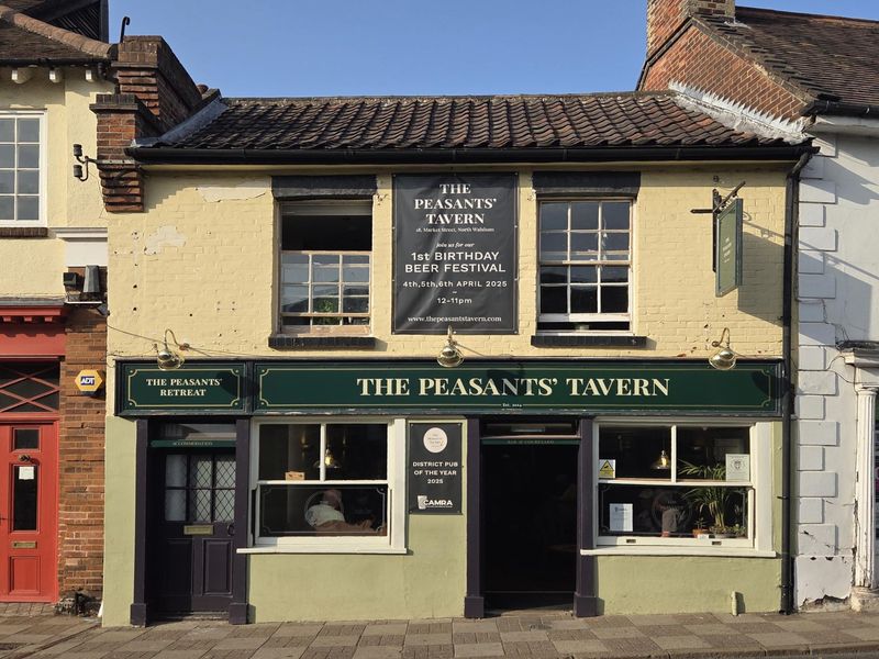 Peasants Tavern at North Walsham. (Pub, External, Key). Published on 01-08-2025