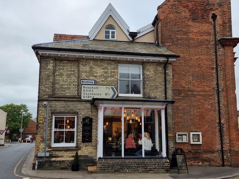 M's at Aylsham. (Pub, External, Key). Published on 01-05-2025