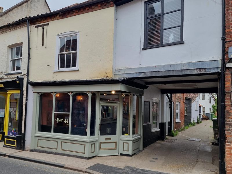 Bar 44 at Aylsham. (Pub, External, Key). Published on 01-05-2025