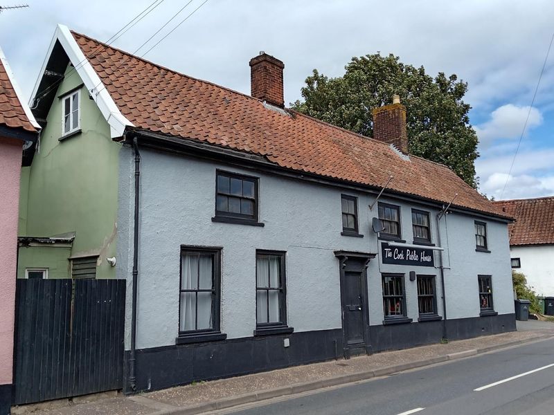 Cock Inn at Attleborough. (Pub, External, Key). Published on 01-09-2025