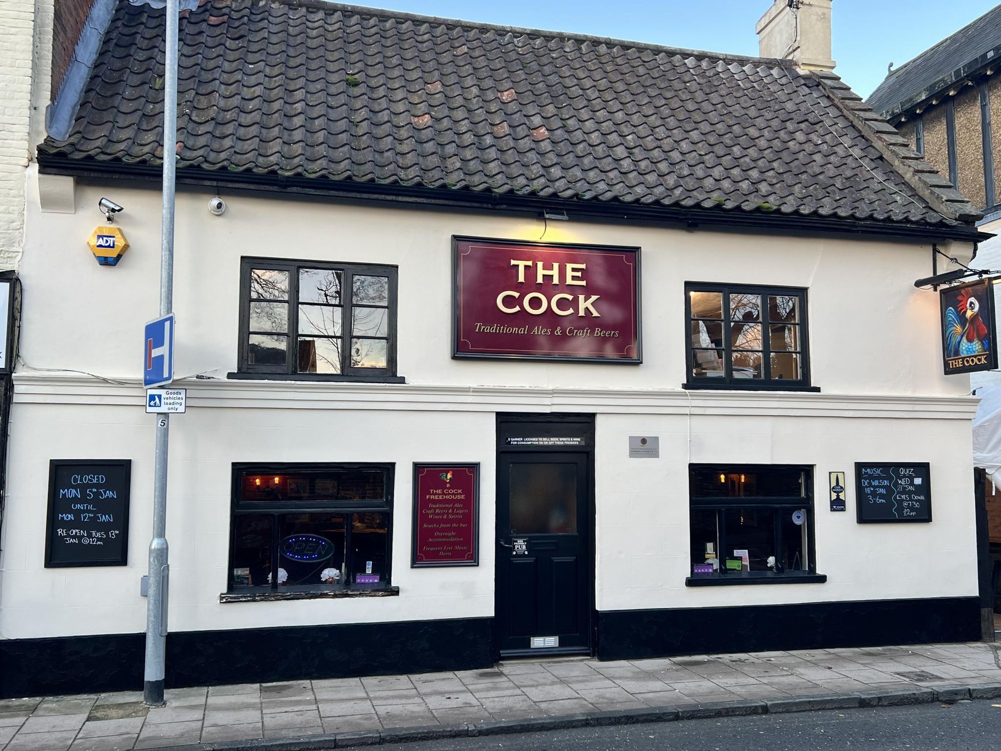 Cock at Dereham. (Pub, External, Key). Published on 01-02-2026