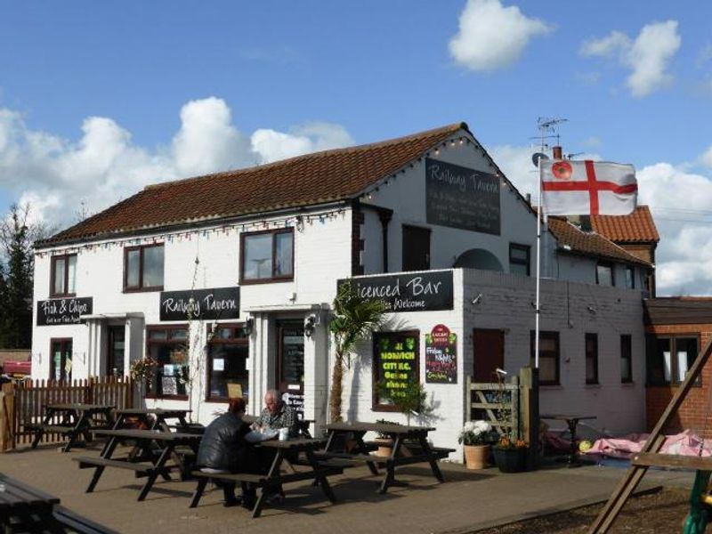 Railway Tavern at Dereham. (Pub, External). Published on 01-01-1970