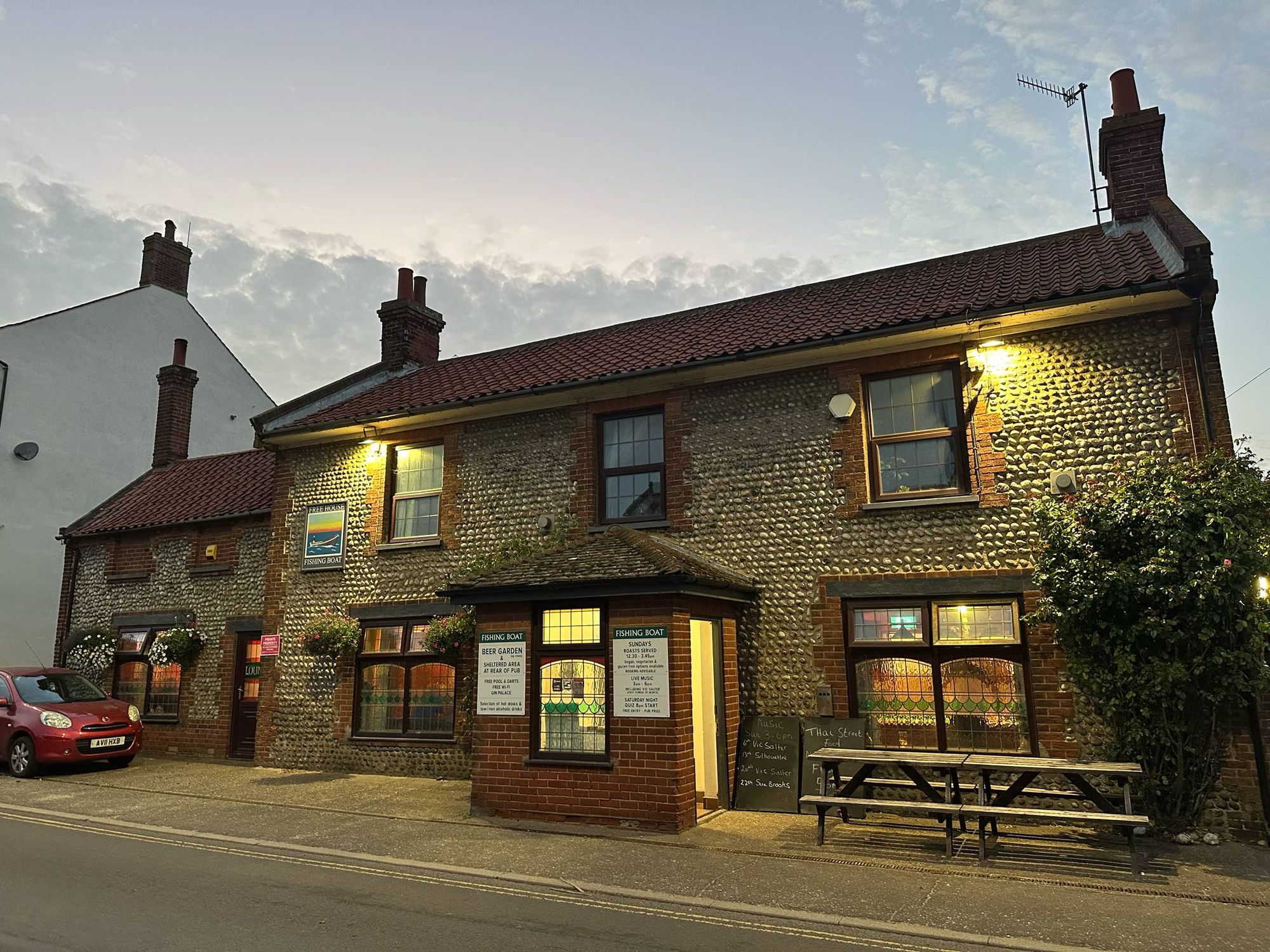 Fishing Boat at East Runton. (Pub, External, Key). Published on 01-07-2025