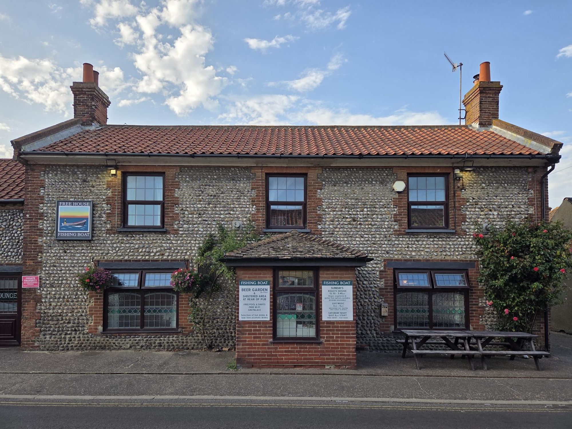 Fishing Boat at East Runton. (Pub, External, Key). Published on 01-08-2025