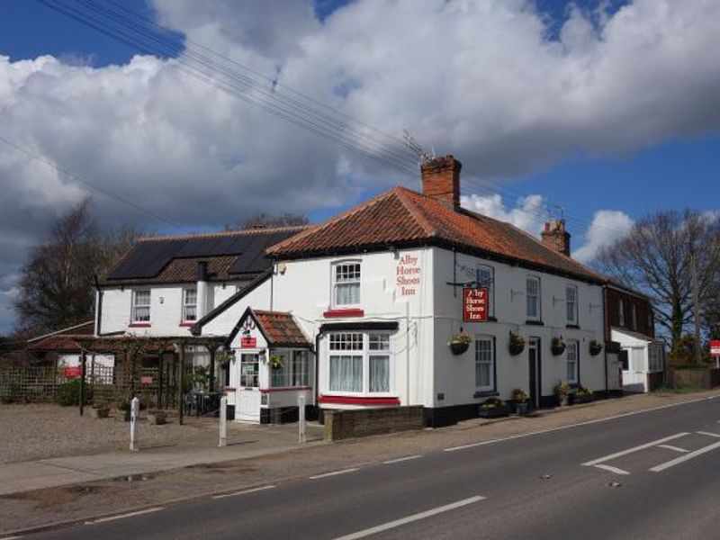 Alby Horseshoes Inn. (Pub, External, Key). Published on 01-01-1970 