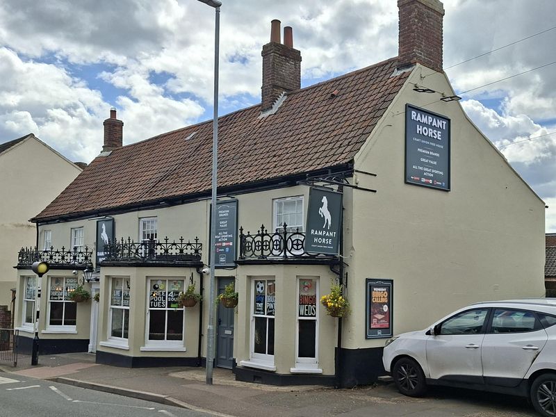 Rampant Horse at Fakenham. (Pub, External, Key). Published on 01-05-2026