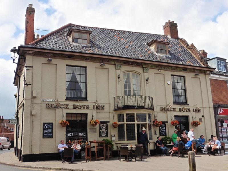 Black Boys at Aylsham. (Pub, External, Key). Published on 01-05-2024 