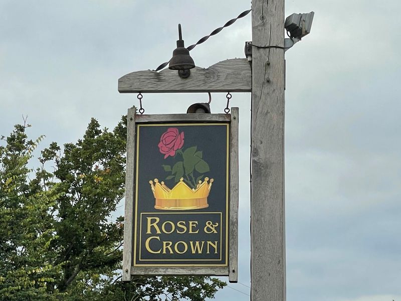 Rose & Crown, Frettenham. (Sign). Published on 01-10-2021 