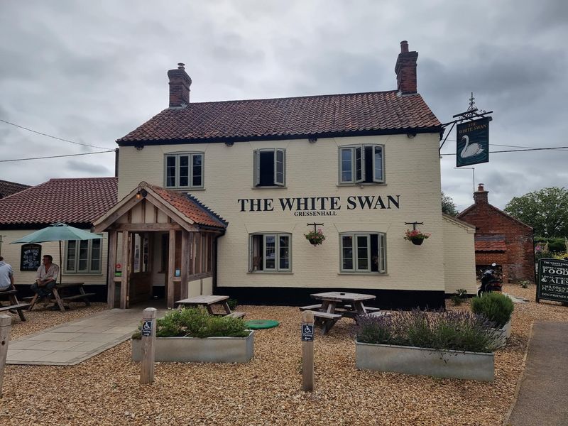 White Swan at Gressenhall. (Pub, External, Key). Published on 01-08-2024 