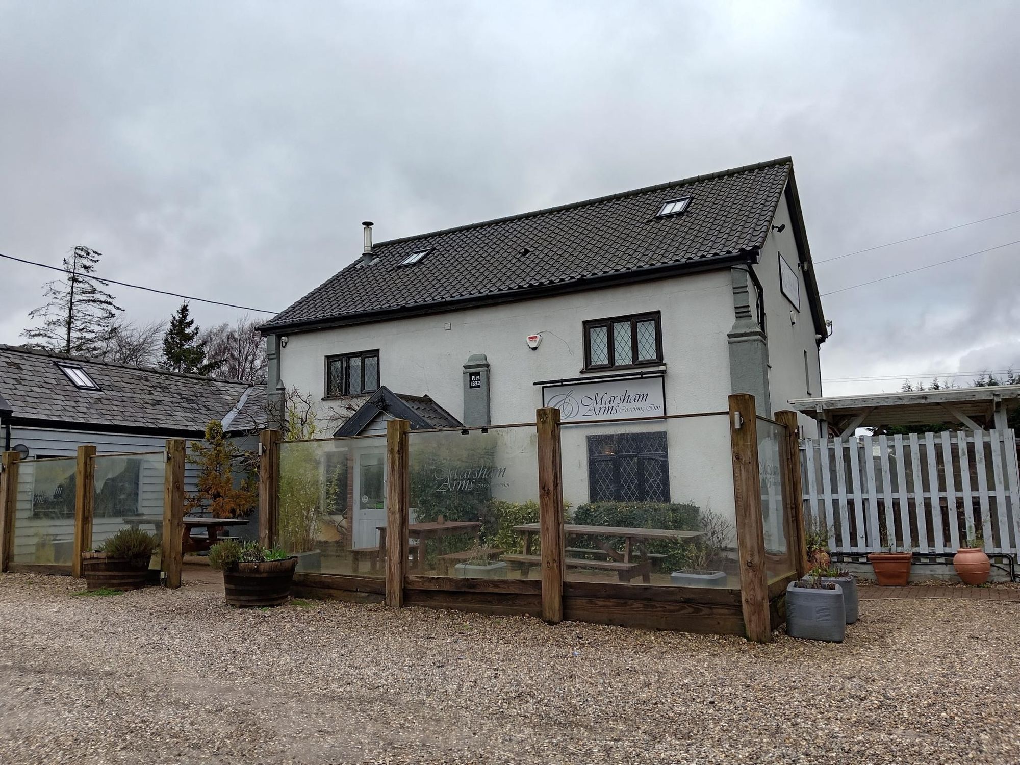 Marsham Arms at Hevingham. (Pub, External, Key). Published on 01-02-2026