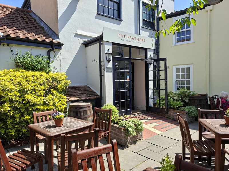 Feathers at Holt. (Pub, External, Garden). Published on 01-05-2026 