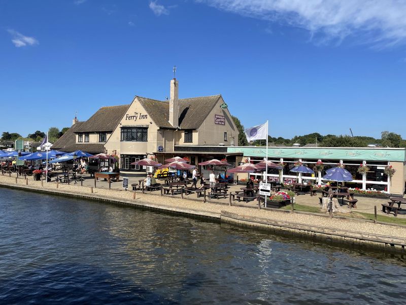 Ferry Inn at Horning. (Pub, External, Key). Published on 01-08-2022 