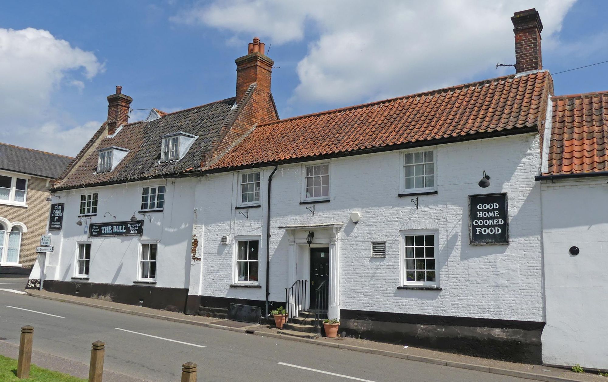 Bull Hotel at Litcham. (Pub, External, Key). Published on 01-07-2026