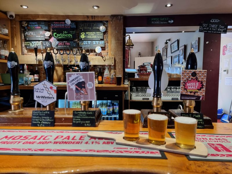Beers on the bar. (Bar). Published on 01-09-2023 