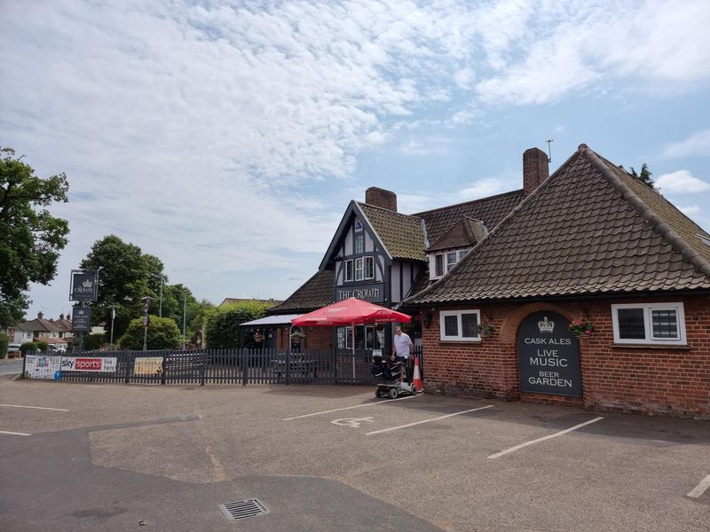 Crown at Costessey. (Pub, External, Key). Published on 01-07-2022