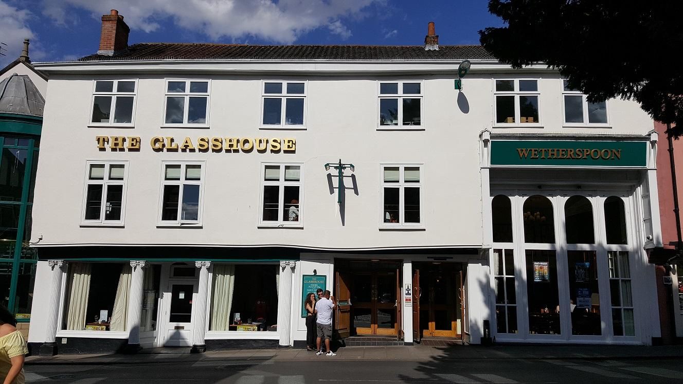 Glass House, from Elm Hill. (Pub, External, Key). Published on 01-08-2018