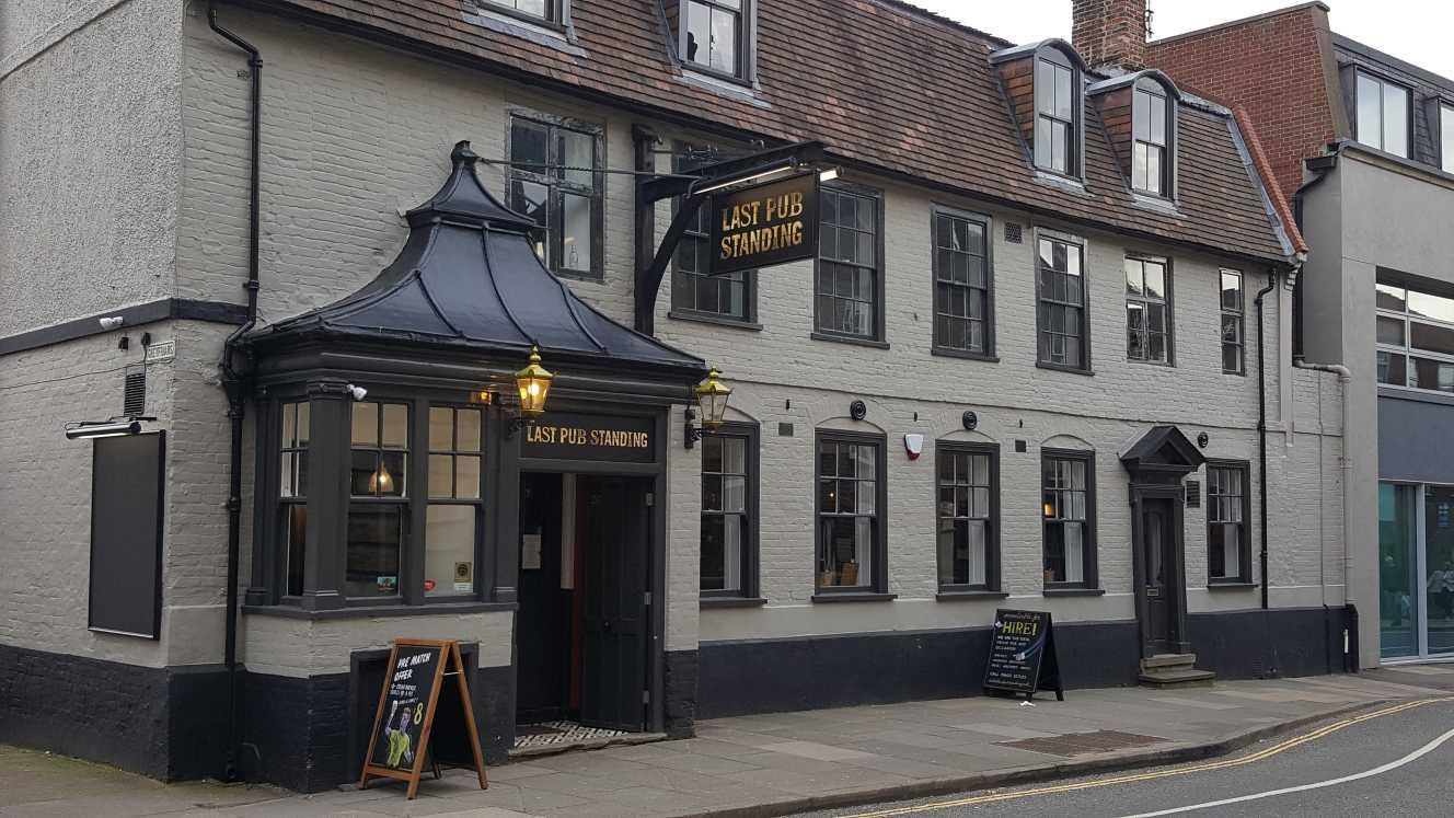 Last Pub Standing. (Pub, External, Key). Published on 01-08-2018