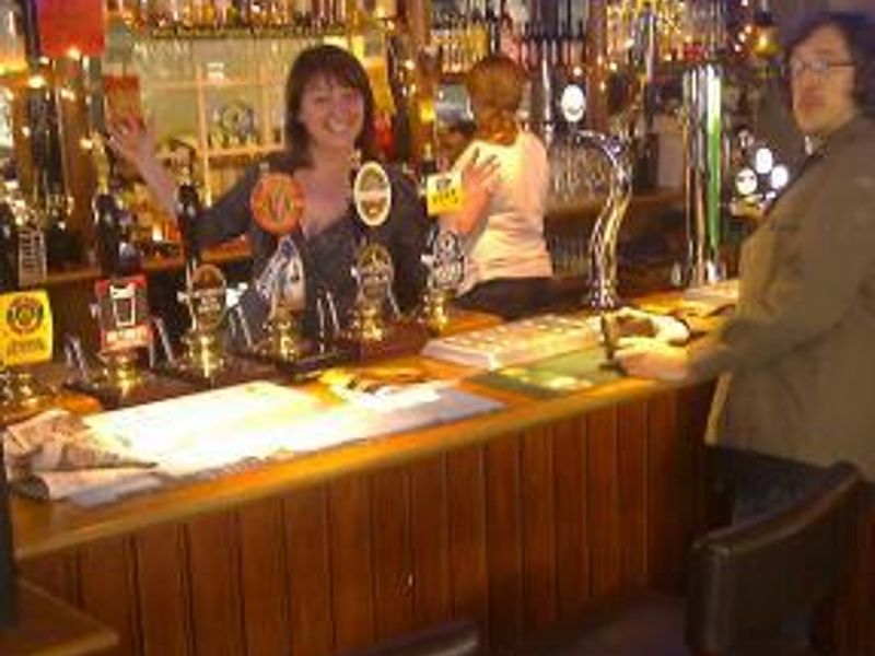 Landlady Dawn Hopkins (left). (Publican). Published on 10-06-2014