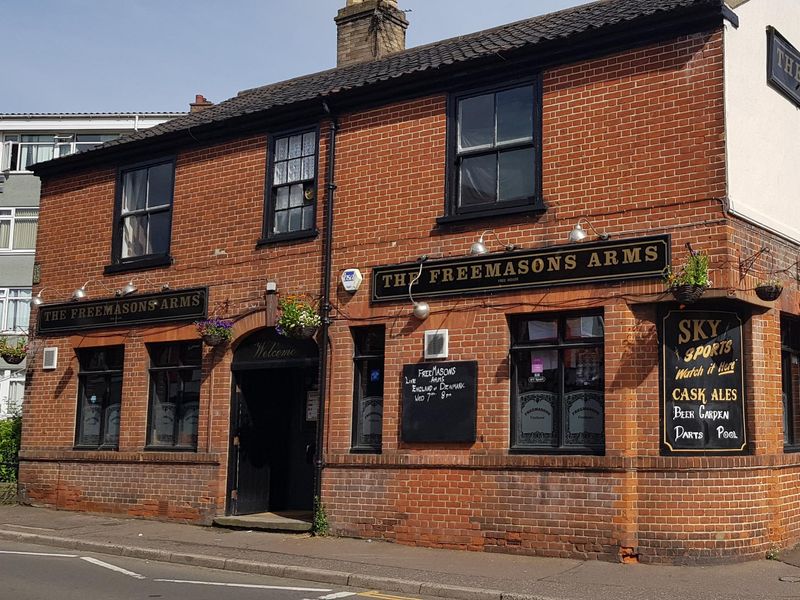 Freemasons Arms, Norwich. (Pub, External, Key). Published on 01-06-2021