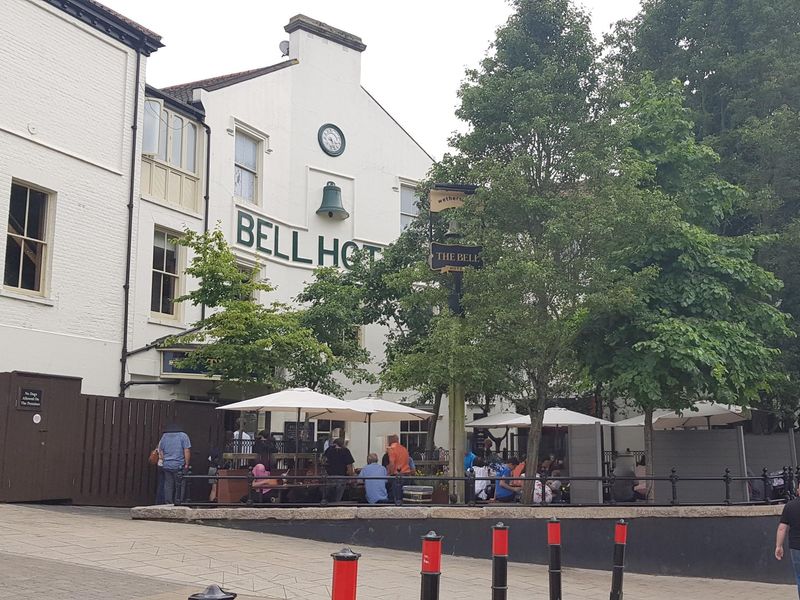 Bell Hotel, Norwich. (Pub, External, Garden, Key). Published on 01-07-2021