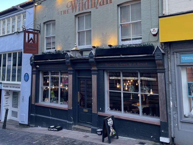 Wildman in Norwich. (Pub, External, Key). Published on 01-12-2025