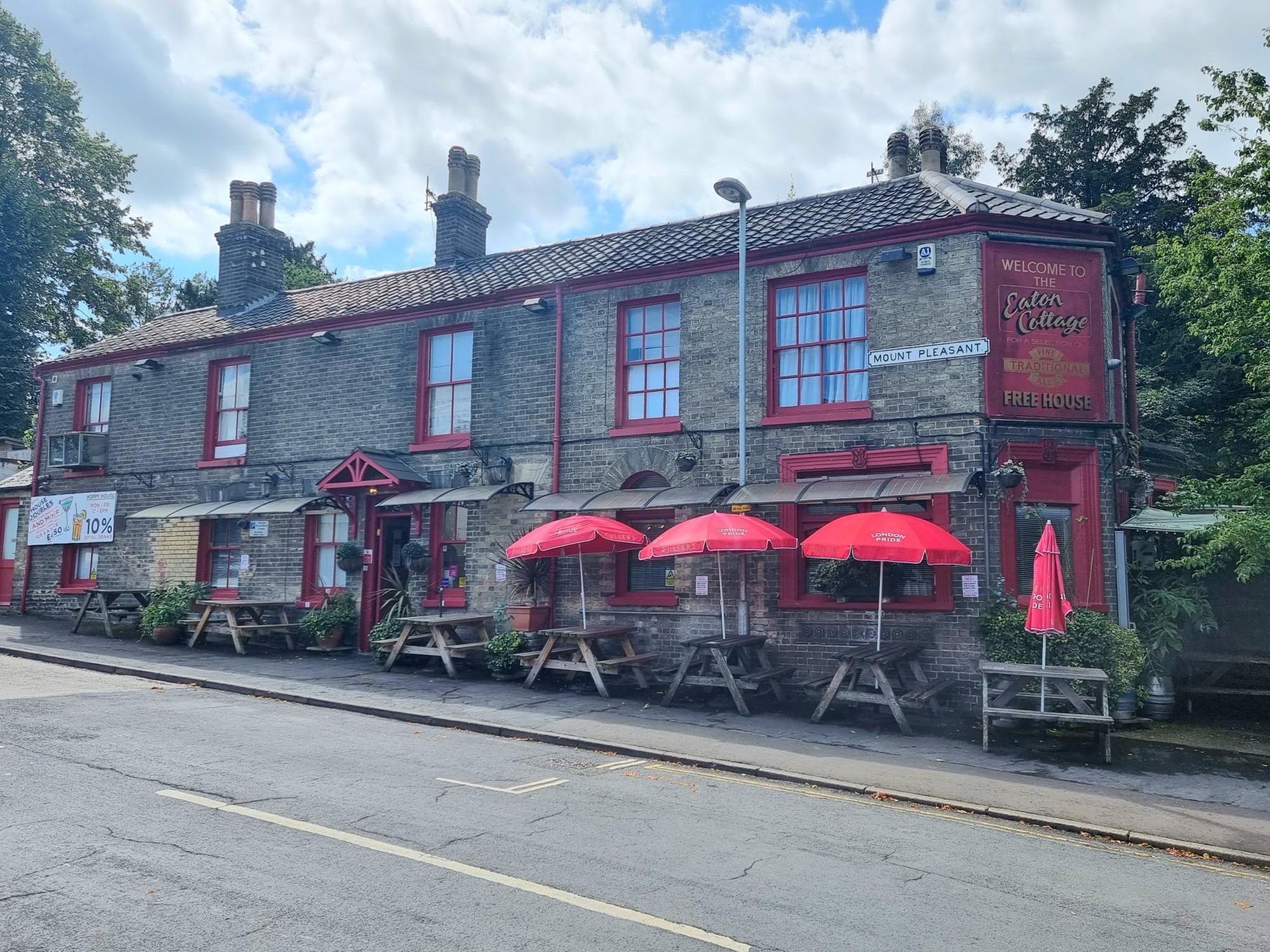 Eaton Cottage, Norwich. (Pub, External, Key). Published on 01-08-2023