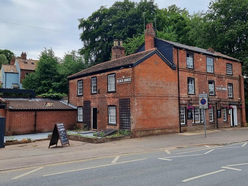 Black Horse, Earlham Rd. (Pub, External, Key). Published on 01-07-2022