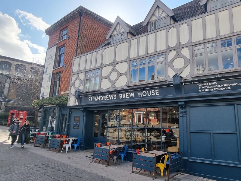 St Andrews Brewhouse, Norwich. (Pub, External, Key). Published on 01-03-2022